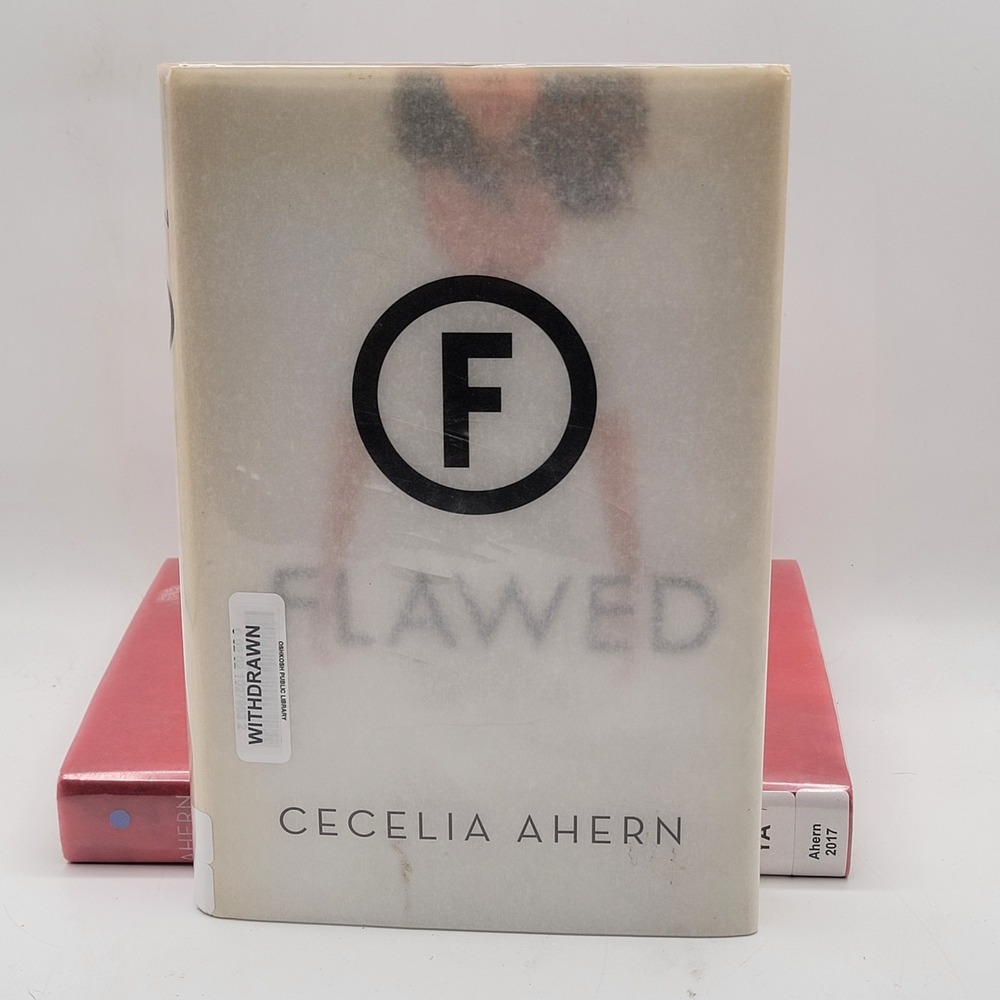 Cecelia‎ Ahern Flawed & Perfect Hardcover Duology Ex-Library YA Dystopian Fair